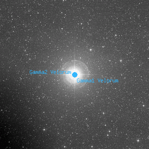DSS image of Gamma2 Velorum