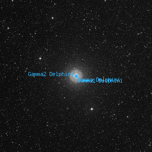DSS image of Gamma Delphini