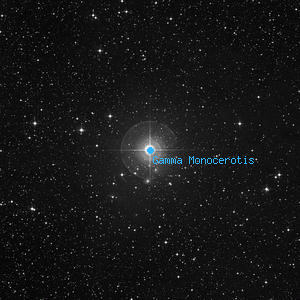 DSS image of Gamma Monocerotis