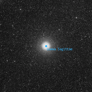 DSS image of Gamma Sagittae