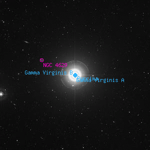 DSS image of Gamma Virginis A