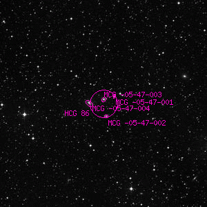 DSS image of HCG 86