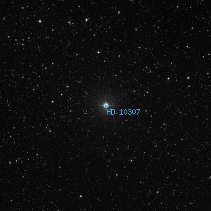 DSS image of HD 10307