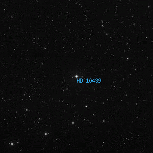 DSS image of HD 10439