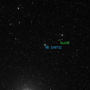 DSS image of HD 108732