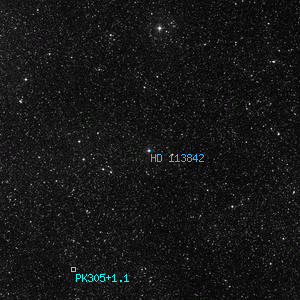 DSS image of HD 113842