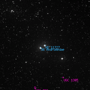 DSS image of HD 11727