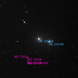 DSS image of HD 120164