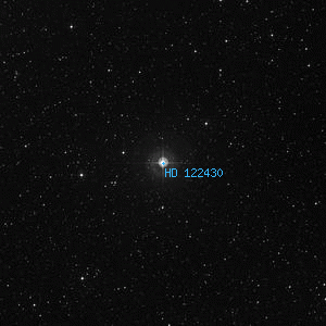 DSS image of HD 122430