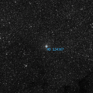DSS image of HD 124367