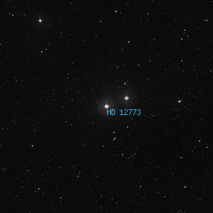 DSS image of HD 12773