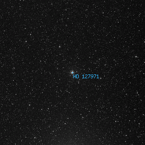 DSS image of HD 127971