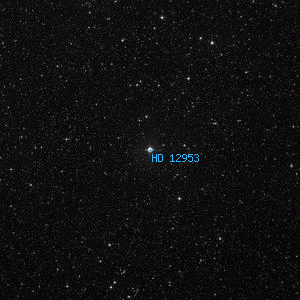 DSS image of HD 12953