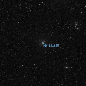 DSS image of HD 131625