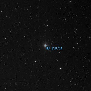 DSS image of HD 138764