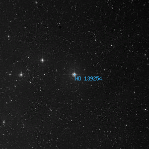 DSS image of HD 139254