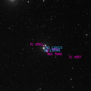 DSS image of HD 139323