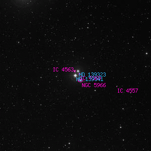 DSS image of HD 139341