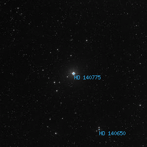 DSS image of HD 140775