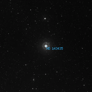 DSS image of HD 143435