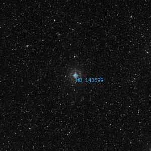 DSS image of HD 143699