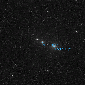 DSS image of HD 144415