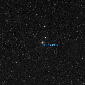 DSS image of HD 144987