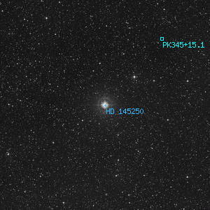 DSS image of HD 145250