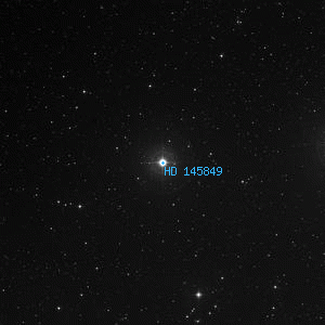 DSS image of HD 145849