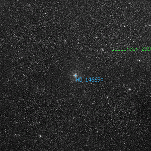 DSS image of HD 146690