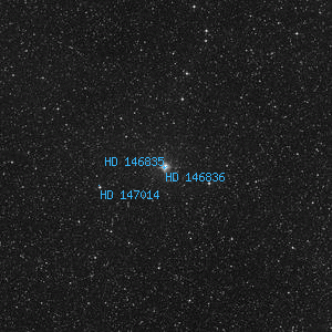 DSS image of HD 146835