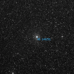 DSS image of HD 148291