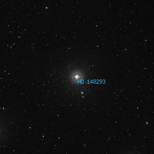 DSS image of HD 148293