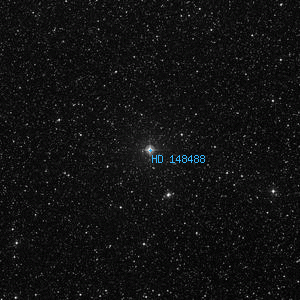 DSS image of HD 148488