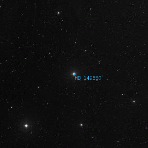 DSS image of HD 149650
