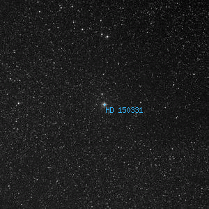 DSS image of HD 150331