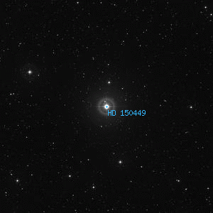DSS image of HD 150449