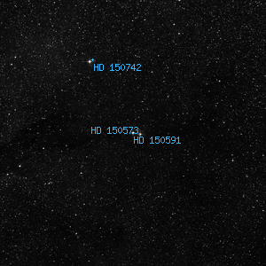 DSS image of HD 150591