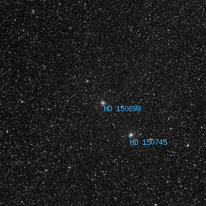 DSS image of HD 150898