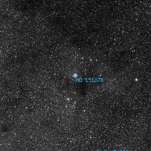 DSS image of HD 151078
