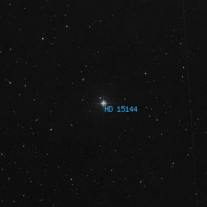 DSS image of HD 15144