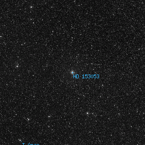 DSS image of HD 153053