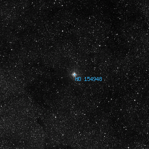 DSS image of HD 154948
