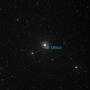 DSS image of HD 155410