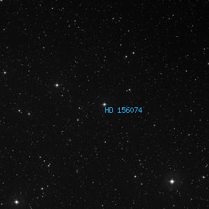 DSS image of HD 156074