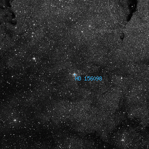 DSS image of HD 156098