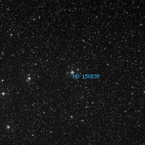 DSS image of HD 156838