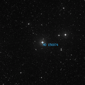 DSS image of HD 156874