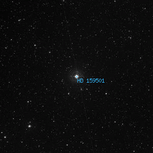 DSS image of HD 159501