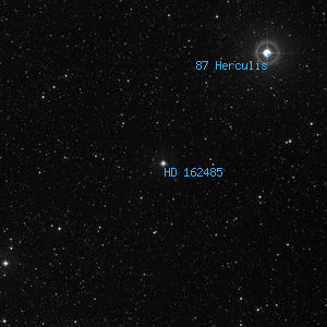 DSS image of HD 162485